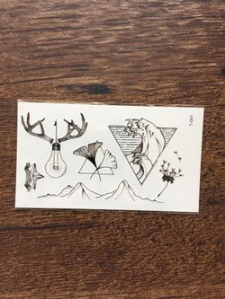 Temporary tattoo sheet