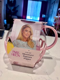 Paris Hilton 3.3 Quart Microwave Popcorn Popper