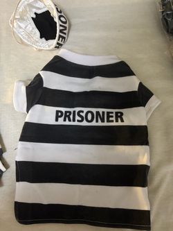 Prisoner Matching Costume with Dog