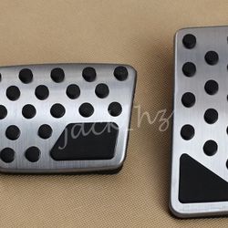 Jeep Cherokee KL 2014-2023 Steel Brake/Gas Pedal Covers