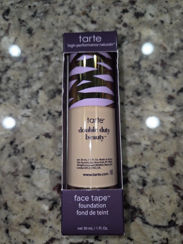 NEW-Tarte Face Tape Foundation Shade Light Sand (20S)