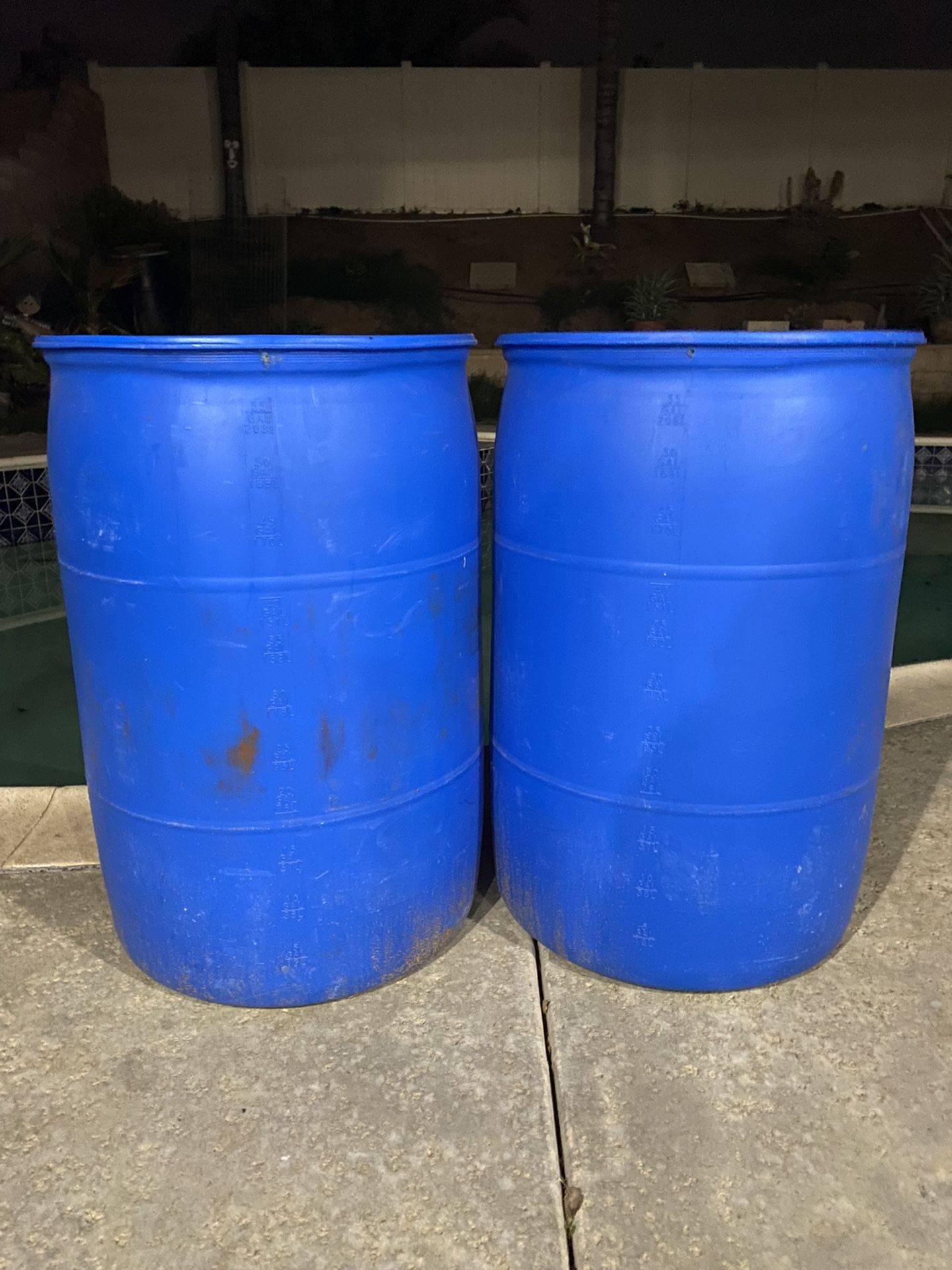 55 Gallon Plastic Drum for Sale in Riverside, CA OfferUp