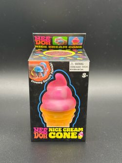 NeeDoh NICE CREAM CONE Ice Cream Squishy Toy 2026 NEE DOH Stress Ball