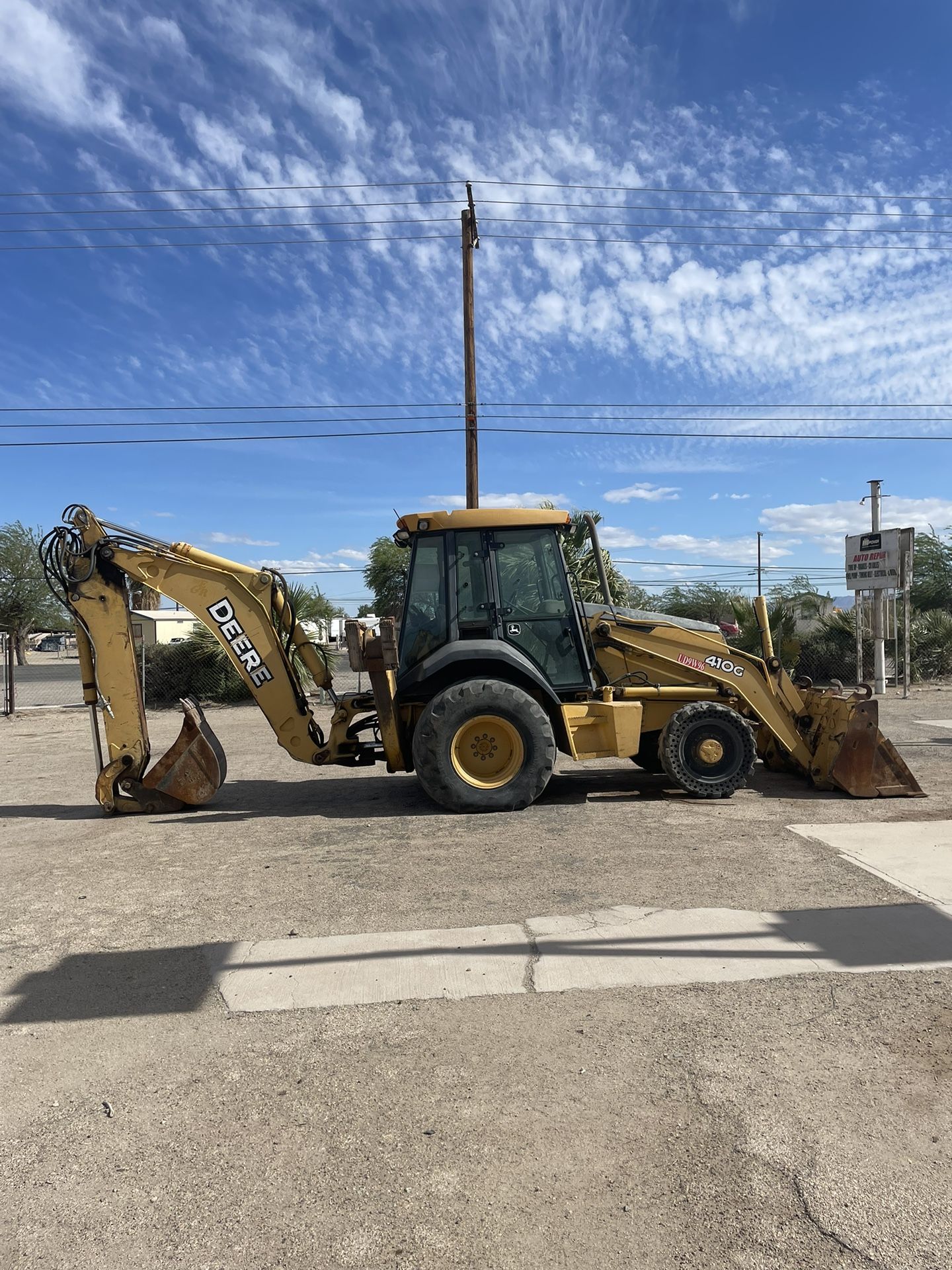 Backhoe 410g 