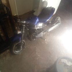 Mini Crotch Rocket Stretched Out Frame