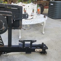 Rigid Armor swing out spare tire hitch carrier