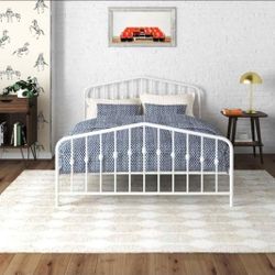 New Queen Bed Frame w/Headboard - No Box Spring Needed 