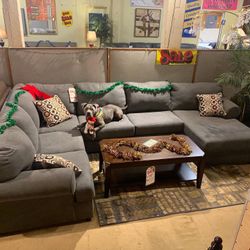 Sectional In Stock For Immediate Delivery 