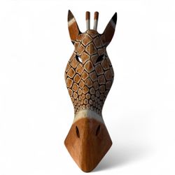 Giraffe Mask Wall Decor