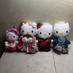 Vintage Hello Kitty Plushies 