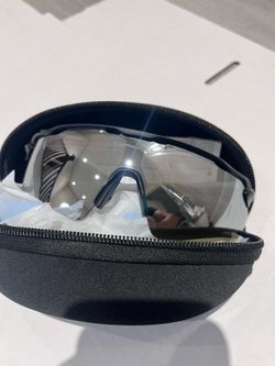 Oakley Radar sunglasses silver mirror lens