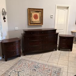 3 piece All wood dresser from costco 