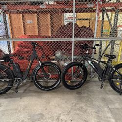 Electric Bikes Each $650