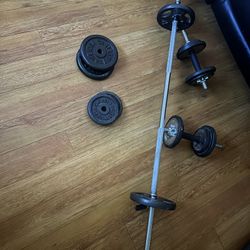 Barbell/dumbells 