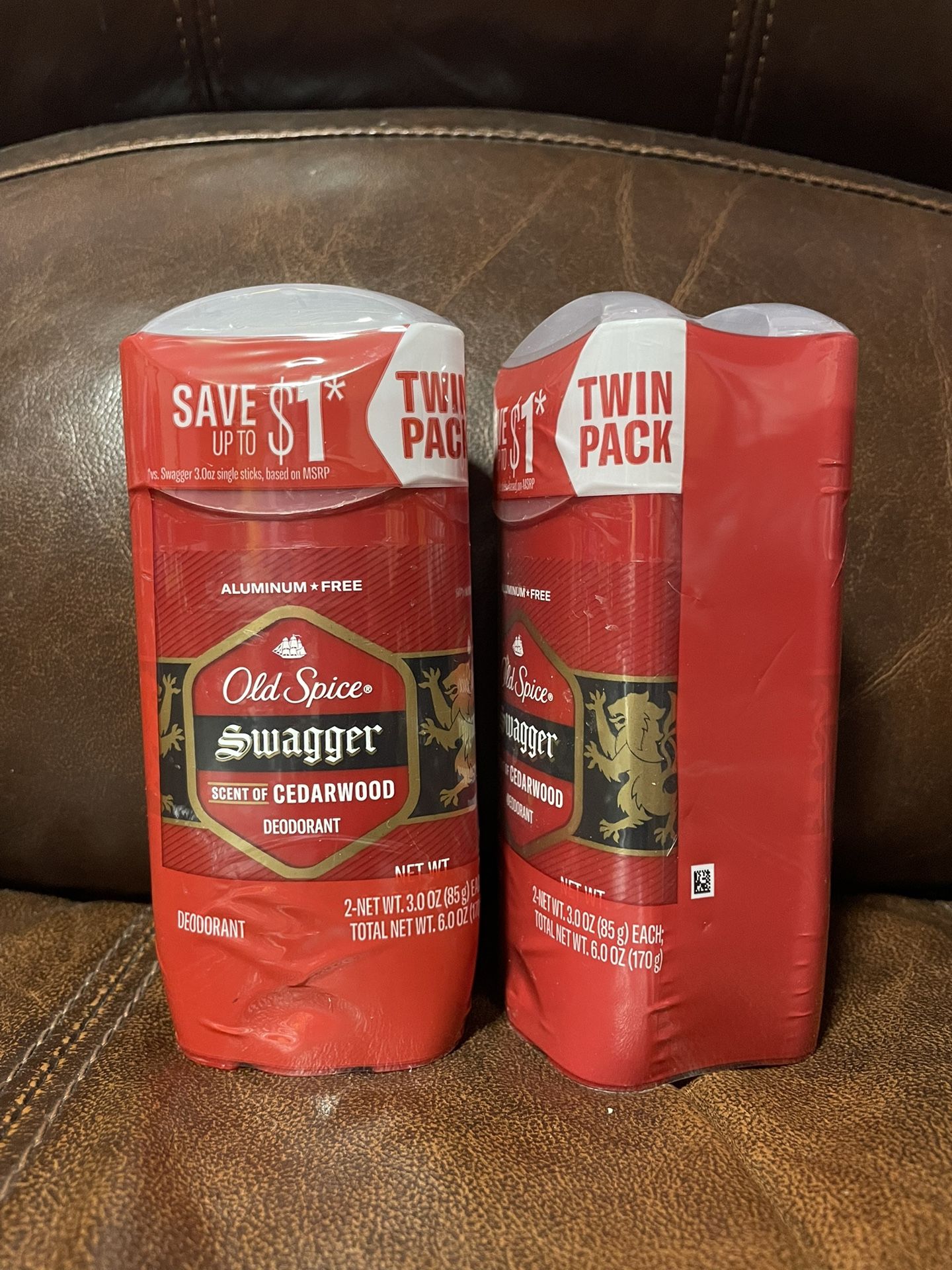 $8 Each Old Spice deodorant Twin Packs (2 bottles)