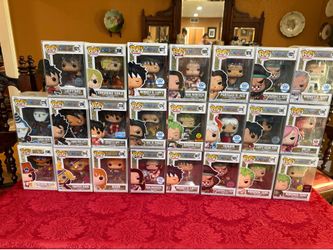 One piece Funko Lot