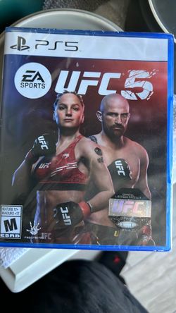 PlayStation 5 UFC 5 Brand New Unopened Asking 50$ 