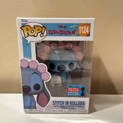 STITCH IN ROLLERS Funko Pop Disney #1124 2021 NYCC