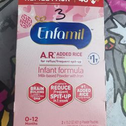 ENFAMIL AR REFILL BOXES $40 EA NOTHING LESS 