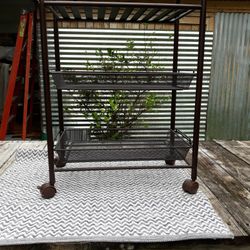 Three Tier Rolling Cart New