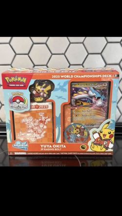 Pokémon TCG 2025 World Championships Deck Yuya Okita JP Raging Bolt SEALED