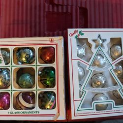 Vintage Christmas Ornaments 