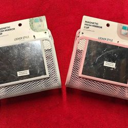 Locker Magnetic Mesh Mirror Cup {520}.[Parma]