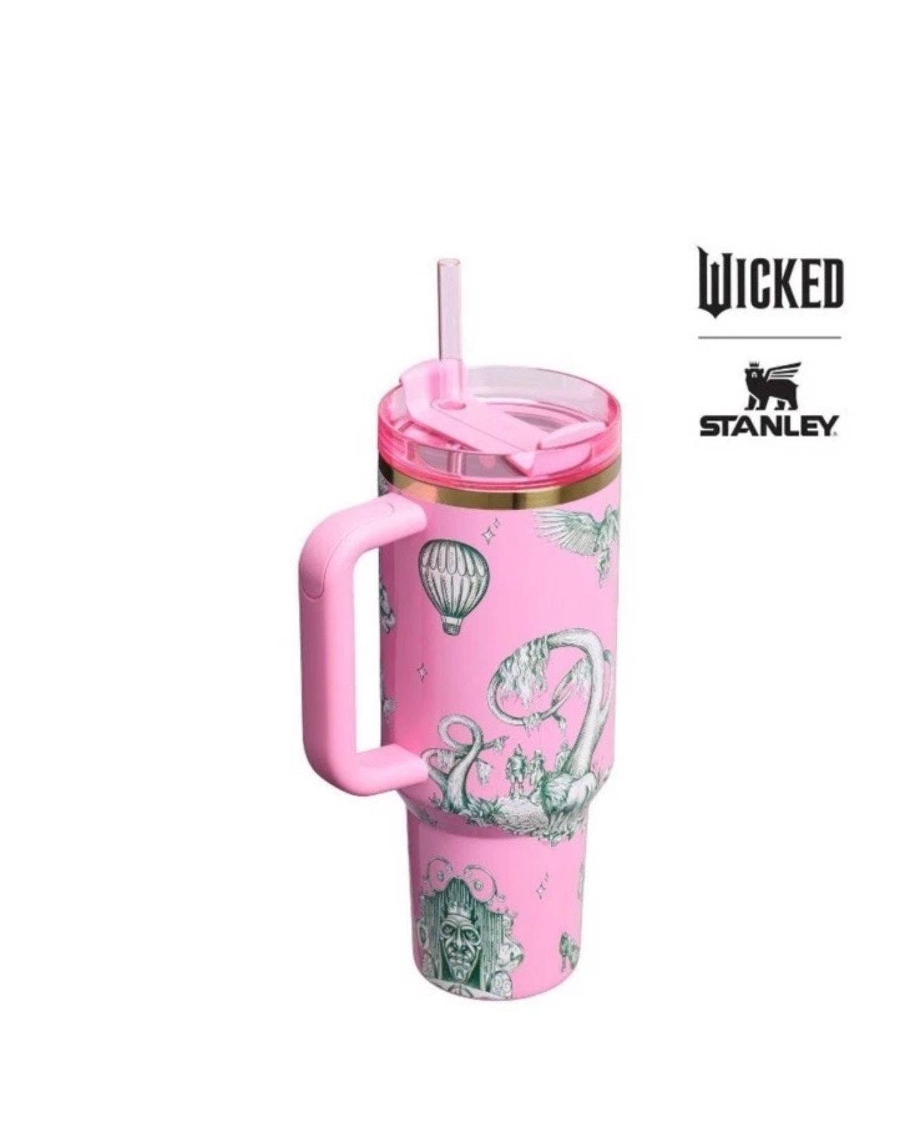 Stanley 40 oz Stainless Steel H2.0 Flowstate Quencher Tumbler Ozian Reprise