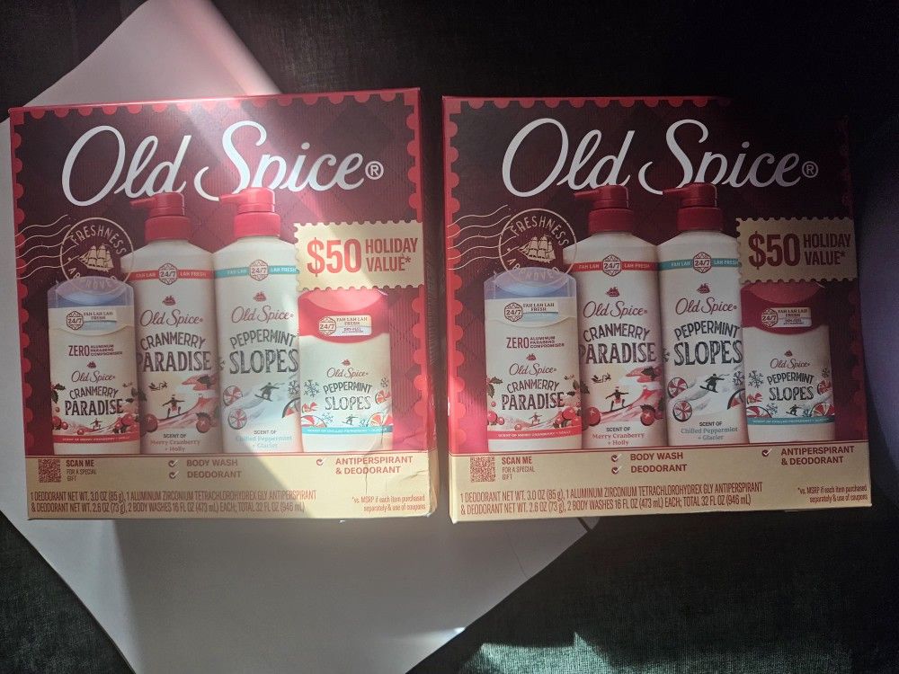 Christmas Old Spice Sets 