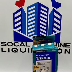 Intermatic / FF60MC / Auto Shut-Off Timer Brushed Metal 60-Min Countdown Timer