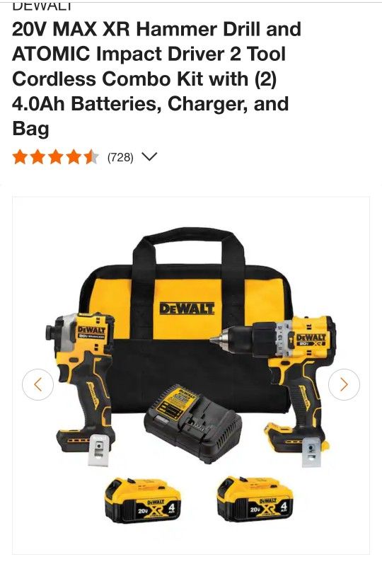 Dewalt Drill Kit