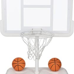 Anything Sports DELUXE POOLSIDE BASKETBALL GOAL WITH BACKSTOP