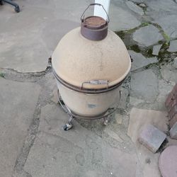 The EGG,  (just On Time For Easter) BBq Smoker Grill