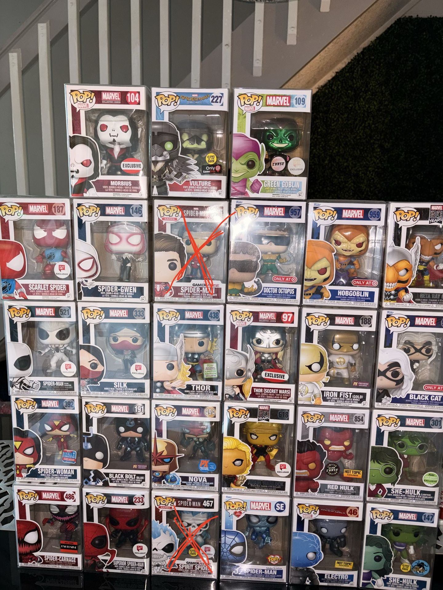 Funko Pop Marvel Lot Spider-Man MCU Disney
