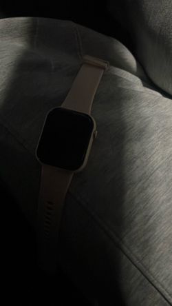 Apple Watch with Pink Sport Band