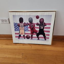 Dream Team2 Basketball Print Poster