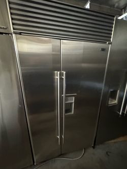Sub-Zero 42” Stainless Steel Side-by-Side Refrigerator