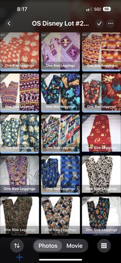 Lularoe OS Disney Leggings 26 Pair Or Individual