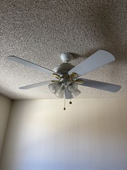 Ceiling Fan With Light 50”