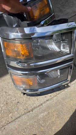 2014 2015 silverado L-R  headlight assembly