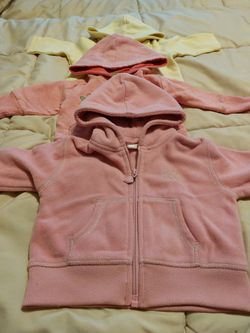 3 Hoodies 6 Month Old Girl 