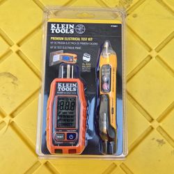 Klein Tools
Premium Non-Contact Voltage and GFCI Receptacle Electrical Test Kit