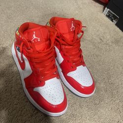 Jordan 1 Mid Barcelona Size 6.5