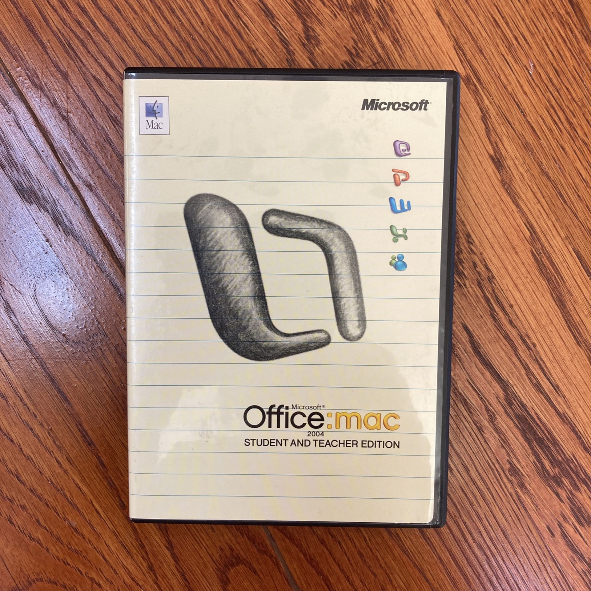 Office:Mac, 2004 student and teacher edition Microsoft