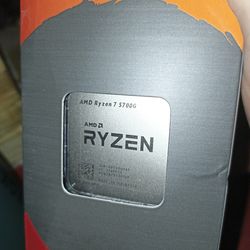 AMD 5700G NEW (UN-OPENED) (with Wraith cooler)
