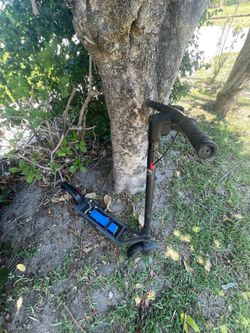 Electric scooter frame and battery for parts or repair