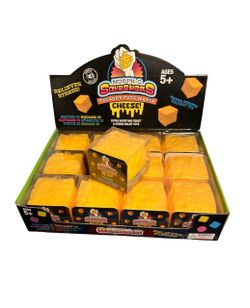 Morph-O Squashers Cheese Squishy Fidget Toys Box