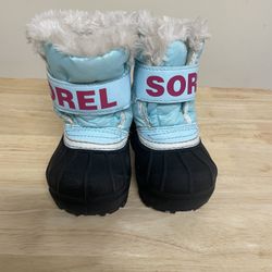 Sorel Snow Boots Size 4 Toddler 