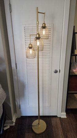 Industrial Style Dimmable Floor Lamp