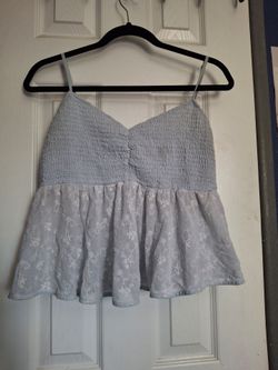 Baby Blue Blouse